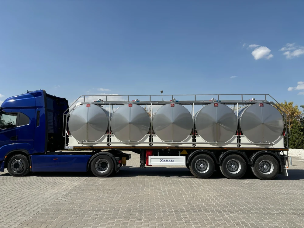 Süt tanker treyler